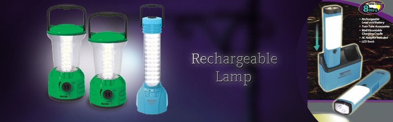 Picture for category Rechargable Lamp