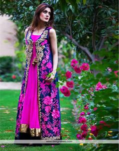 Picture of Un-stitched georgette with embroidery salwar kameez FR-114