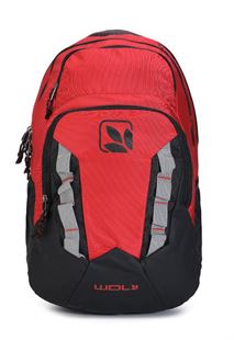 Picture of Woodland Backpack TB 139404 RED/BLACK