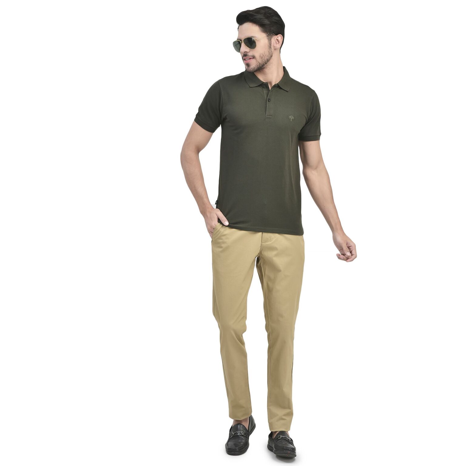 WOODLAND TTRCH-01 CAMEL CHINOS