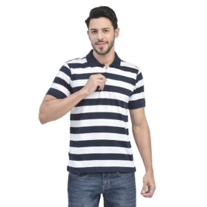 WOODLAND IWPTS 008M WHITE DNAVY POLO