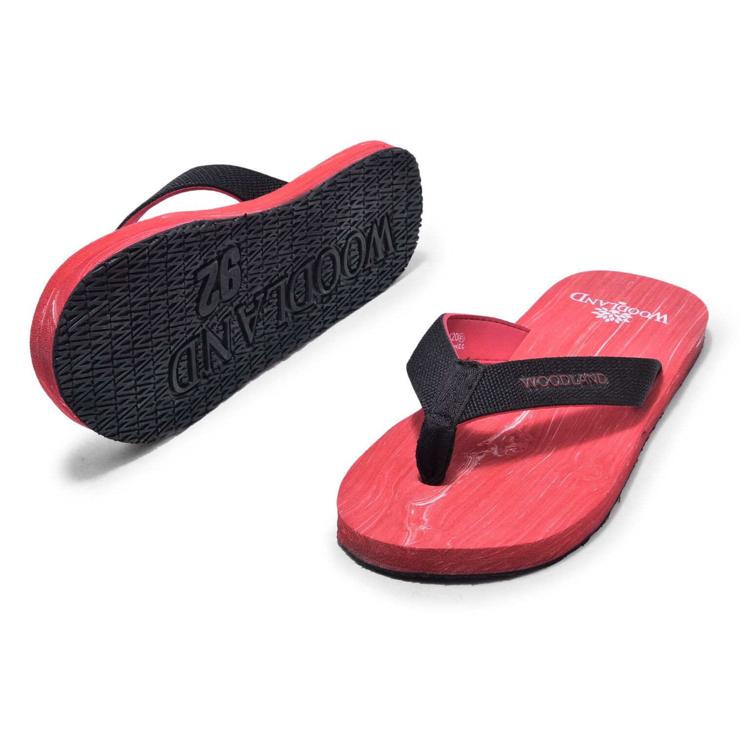 WOODLAND FF 3668120 RED FLIP-FLOP