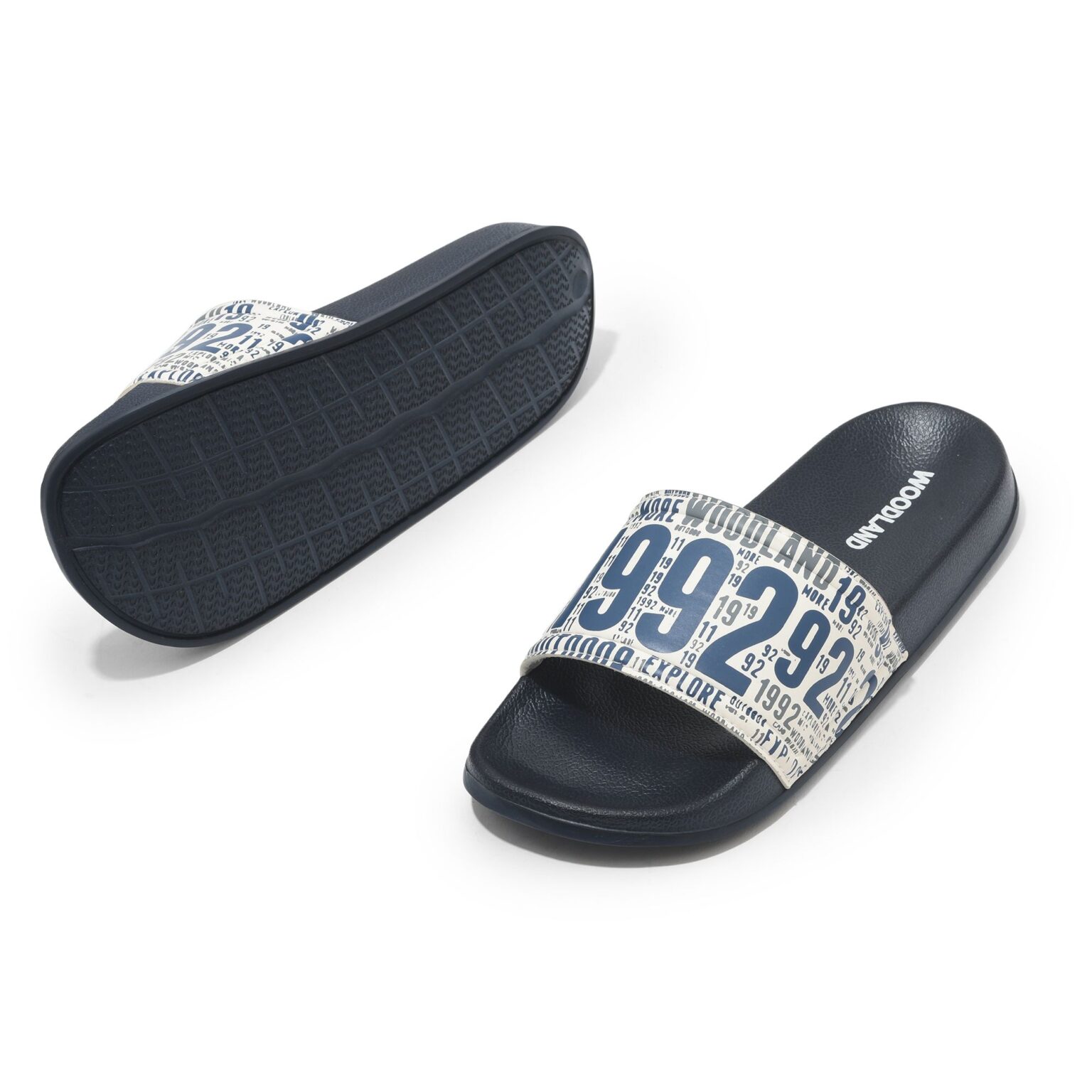 WOODLAND FF 3949021 NAVY SLIDE