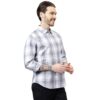 WOODLAND MFCS 125 FULL SLEEVE GREY MULTI CHECK SHIRT