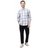 WOODLAND MFCS 125 FULL SLEEVE GREY MULTI CHECK SHIRT