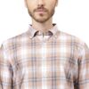 WOODLAND MFCS 125 FULL SLEEVE BEIGE MULTI CHECK SHIRT