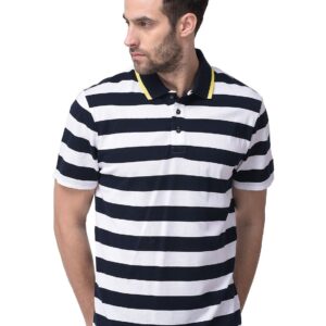 WOODLAND MPT 127 NAVY WHITE POLO