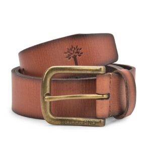 WOODLAND BT 1069041 LEATHER TAN BELT