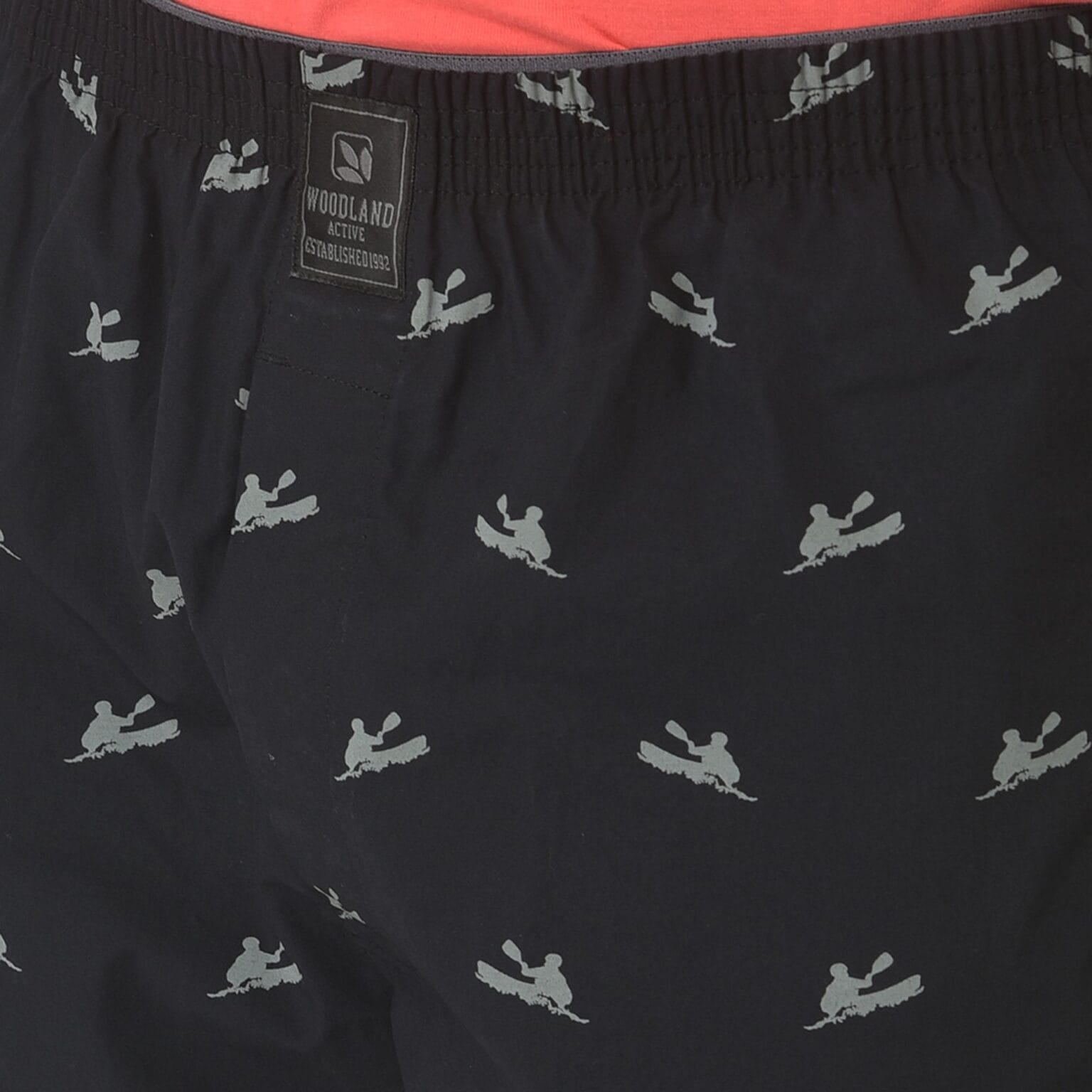 WOODLAND IWST 13A BLACK SHORTS