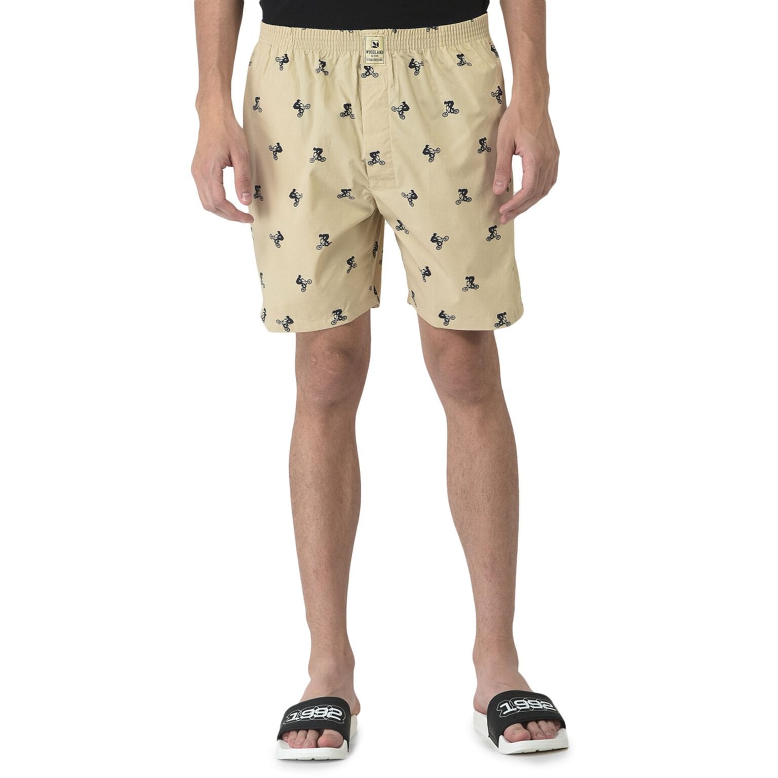 WOODLAND IWST 13A KHAKI SHORTS