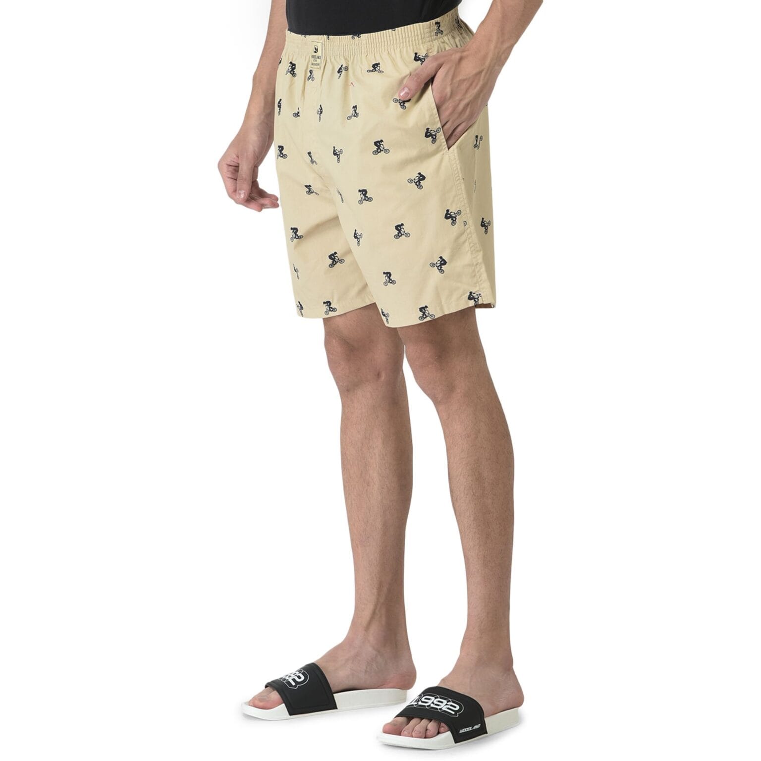 WOODLAND IWST 13A KHAKI SHORTS
