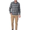 WOODLAND MFCS 103A DGREEN MULTI CHECK FULLSLEEVE SHIRT