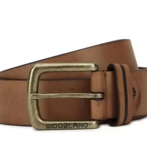 WOODLAND BT 1073041 TAN COLOR LEATHER BELT