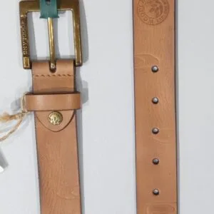 WOODLAND BT 1095041 TAN COLOR LEATHER BELT