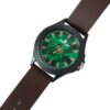 WOODLAND WW 501203 WATER RESISTANT BLACK GREEN WATCH