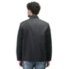 WOODLAND WAJC 29 Men Black Utility Jacket with Full Zip Closure