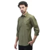 WOODLAND IWMSH 02 OLIVE DOLIVE FULLSLEEVE SHIRT