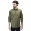WOODLAND IWMSH 02 OLIVE DOLIVE FULLSLEEVE SHIRT