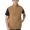 WOODLAND WAJC 04 Tobacco/Brown Sleeveless Jacket