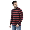 WOODLANDIWPTS 001FS RED NAVY FULLSLEEVE POLO