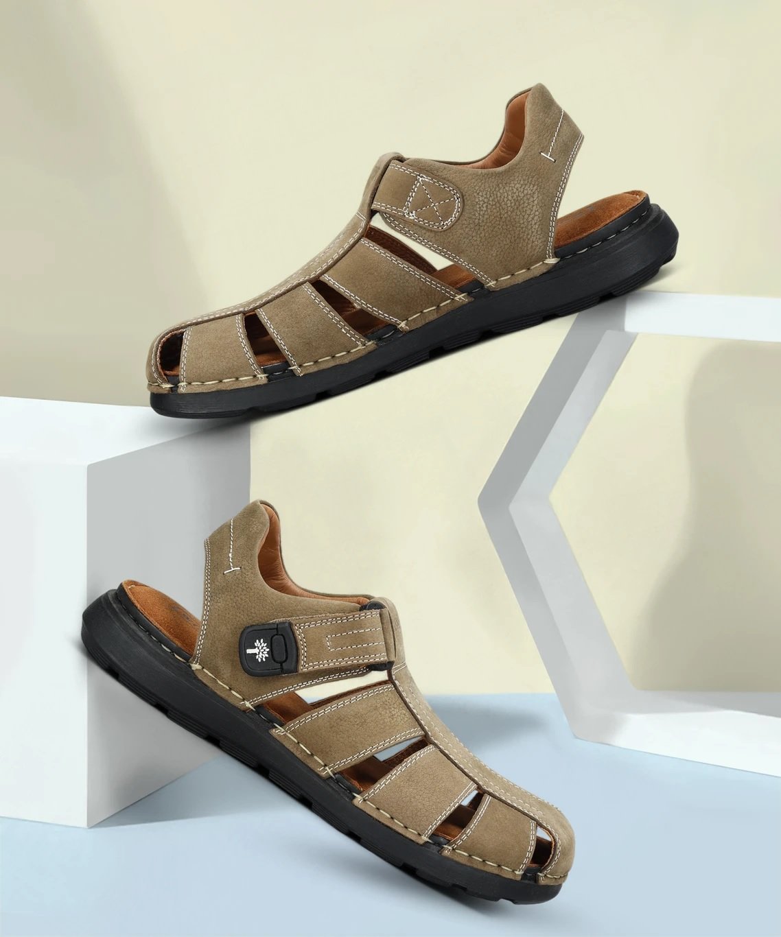 WOODLAND 4749022 Khaki SANDAL