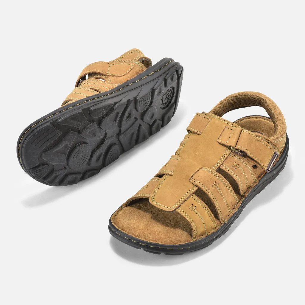 WOODLAND 4929123 CAMEL SANDAL