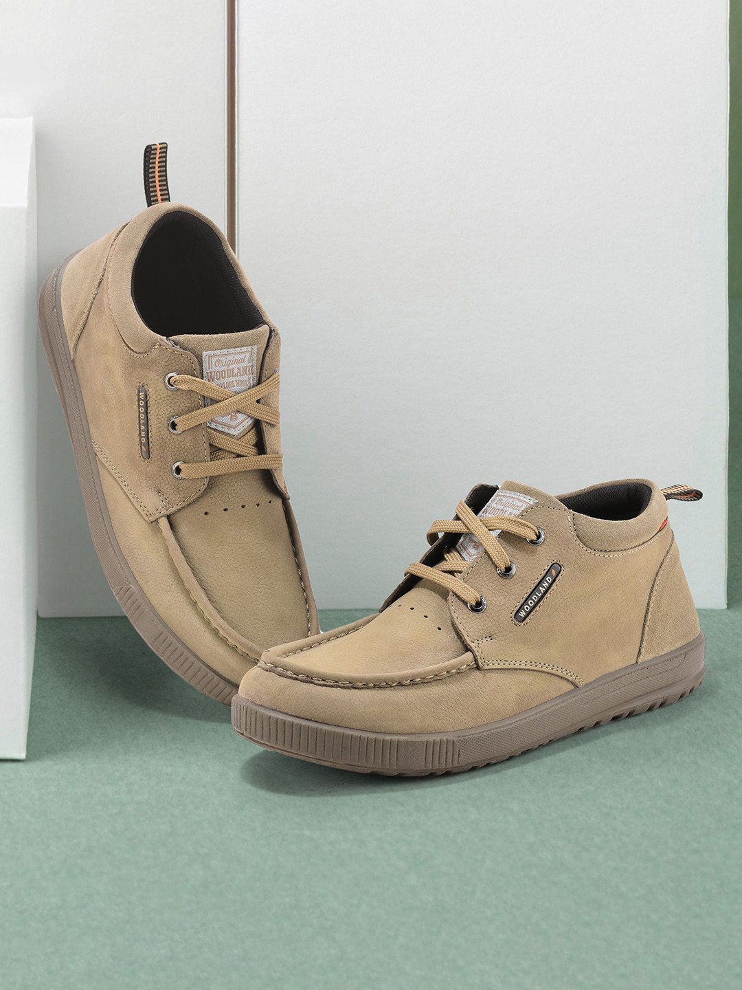 WOODLAND 6275024 KHAKI SHOES